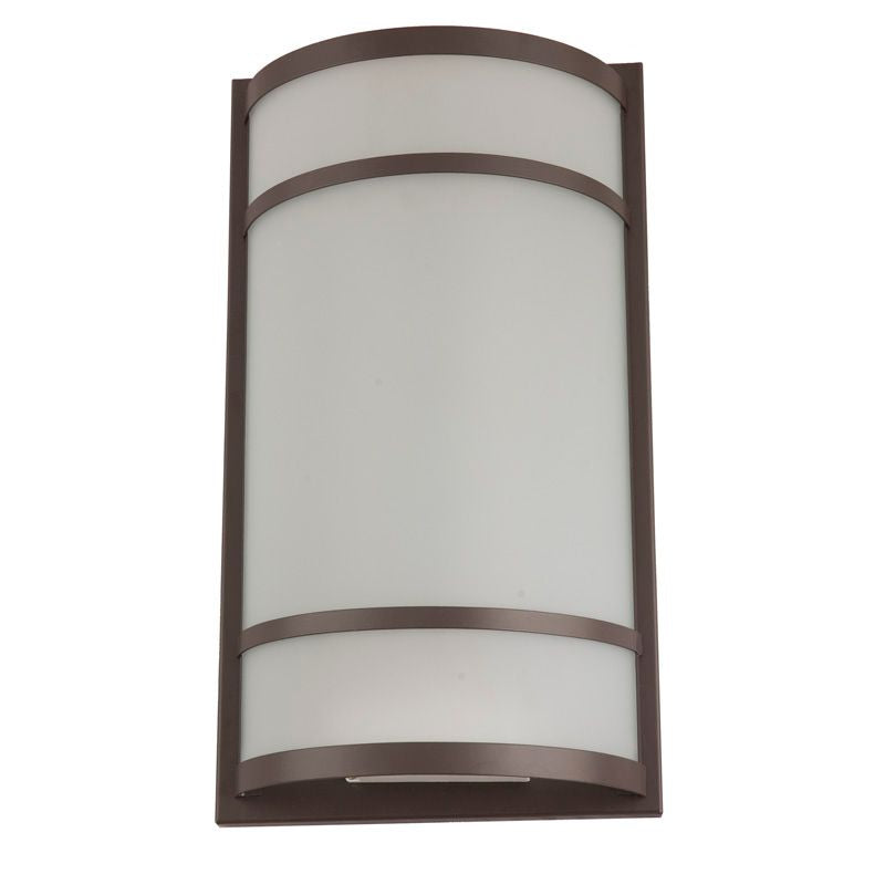 High-Efficiency LED Housing with Acrylic Shade – HLDC4040