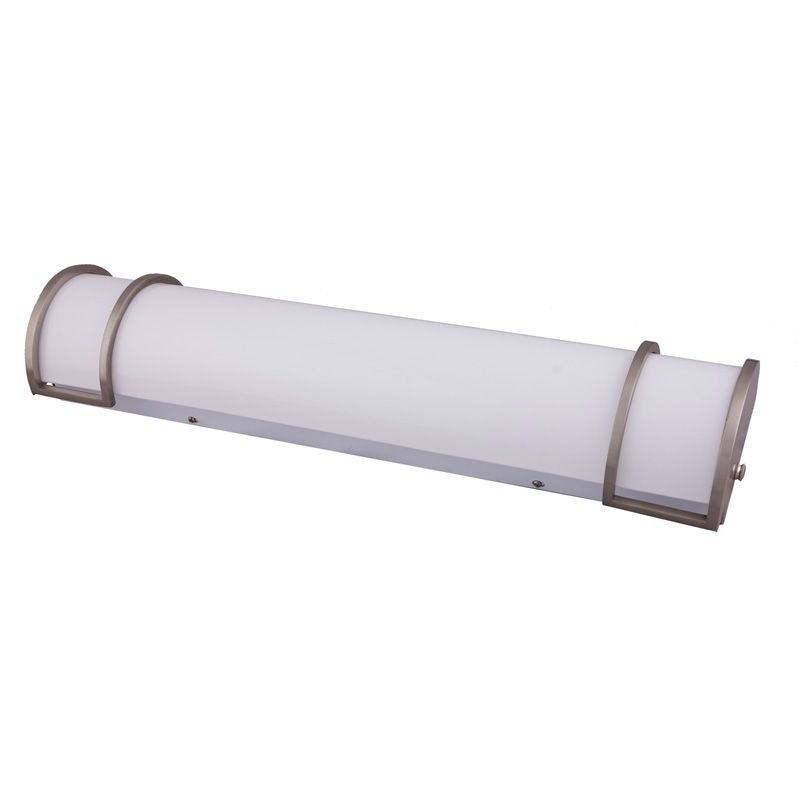 High-Efficiency LED & T8 Fluorescent Ceiling/Wall Fixture – ETL/UL Certified, Acrylic Shade