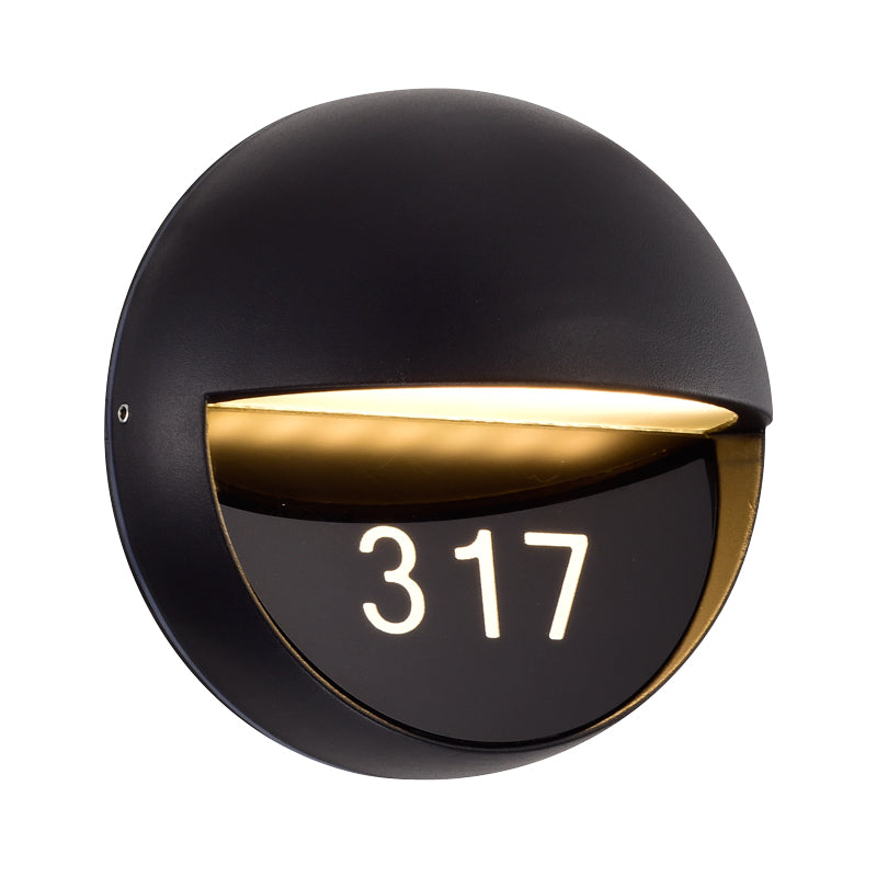 LEDSION Address LED Light – Custom Room Numbers, 3000K/4000K, ETL Listed, Wet Location