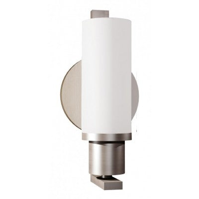 Home2 Suites Chelsea Wall Sconce – Brushed Nickel LED Fixture for Hotel Guest Rooms