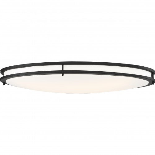 Glamour 50" LED Linear Flush Mount Ceiling Light – Modern White Finish
