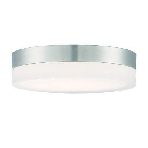 Pi LED 11" Flush Mount Ceiling Light – White Finish