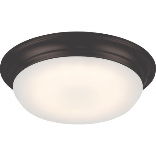 Libby LED Flush Mount Ceiling Light – Frosted Glass