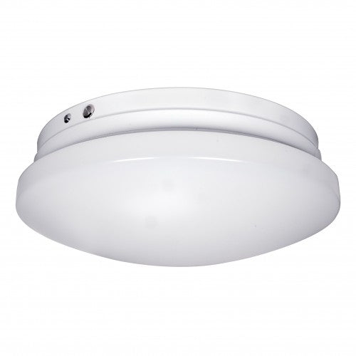 14” LED Flush Mount Ceiling Light – Emergency Backup Ready, 120-277V
