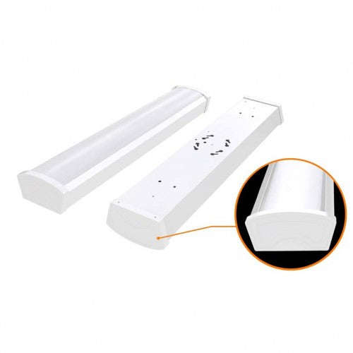 4-Foot LED Ceiling Wrap Fixture – Modern Flush Mount Light | HLCLN60069