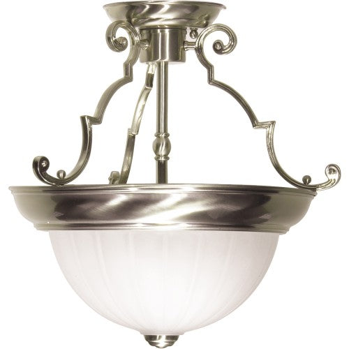 2-Light 13-Inch Close-to-Ceiling Semi-Flush LED Ceiling Fixture – HLCLN60131