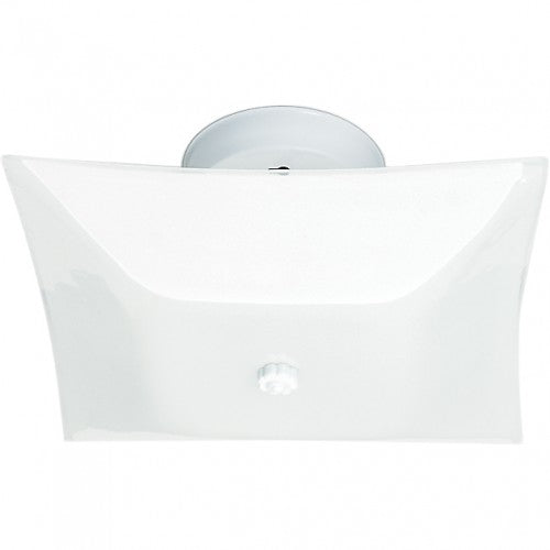 HLCLN60025 12" 2-Light LED Semi-Flush Mount Ceiling Fixture – Modern Close-to-Ceiling Design