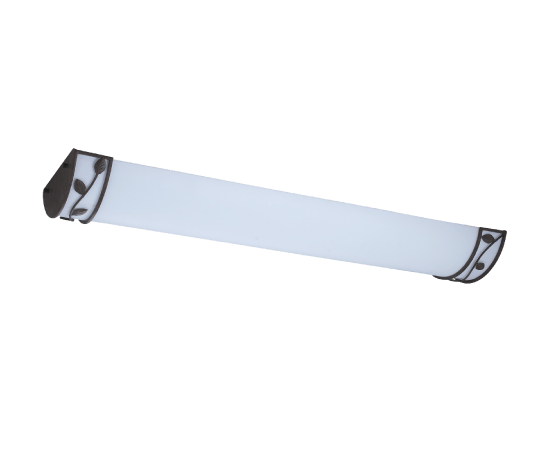 HL-C6123 Oil Rubbed Bronze Linear Ceiling Light with Acrylic Shade – 32W & 40W Options
