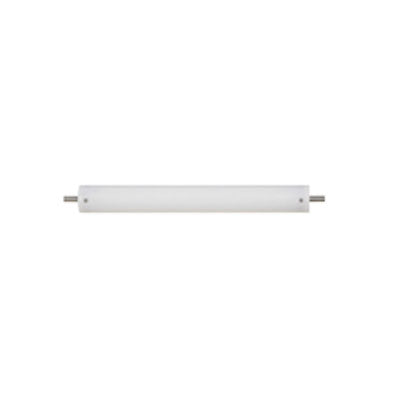 42.5" Bath Vanity Bar Light – Satin Chrome with White Opal Glass (39W T5 Bi-Pin)