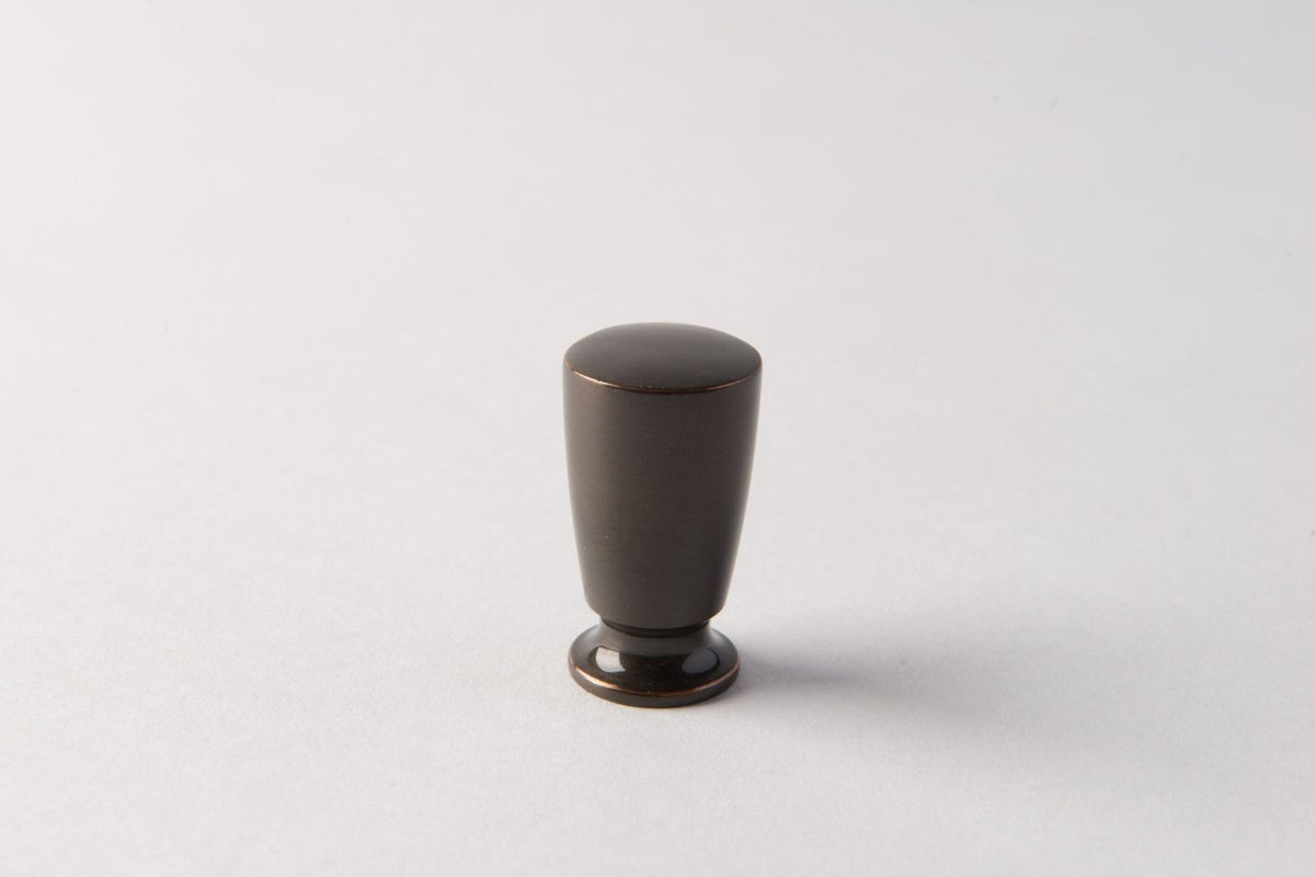 Bronzed Metal Mini Cylinder Decorative Accent | Vintage-Inspired Home Décor