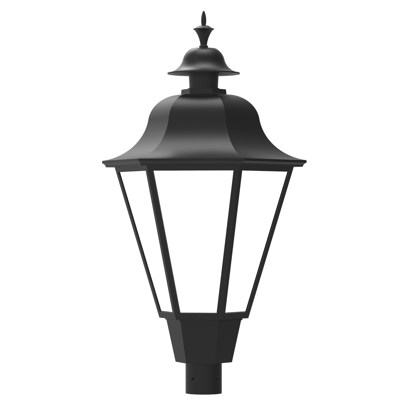 CLP-M67 Architectural LED Post Top Luminaire – IP65/IP67 Outdoor Area Light (20W–80W)