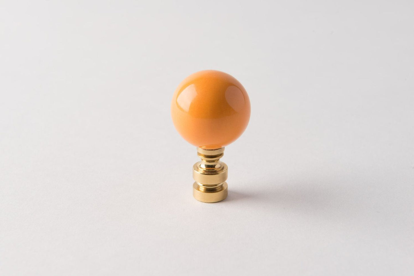 Ceramic Ball 30mm (Tangerine Orange) | Colorful Decorative Accent