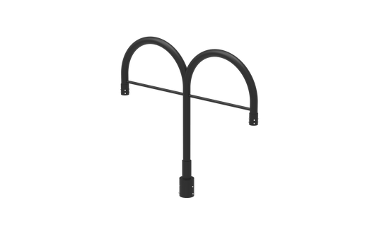 Decorative Arm 3 – Extruded Aluminum Mounting Arm for Outdoor Lighting