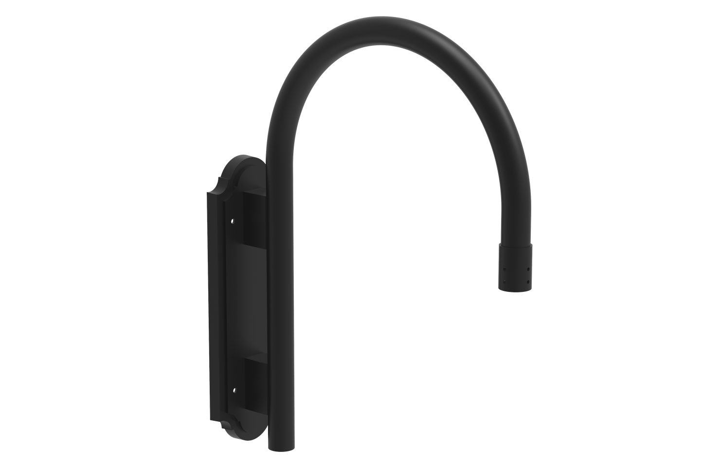 Decorative Arm 6 – Extruded Aluminum Mounting Arm for Outdoor Lighting