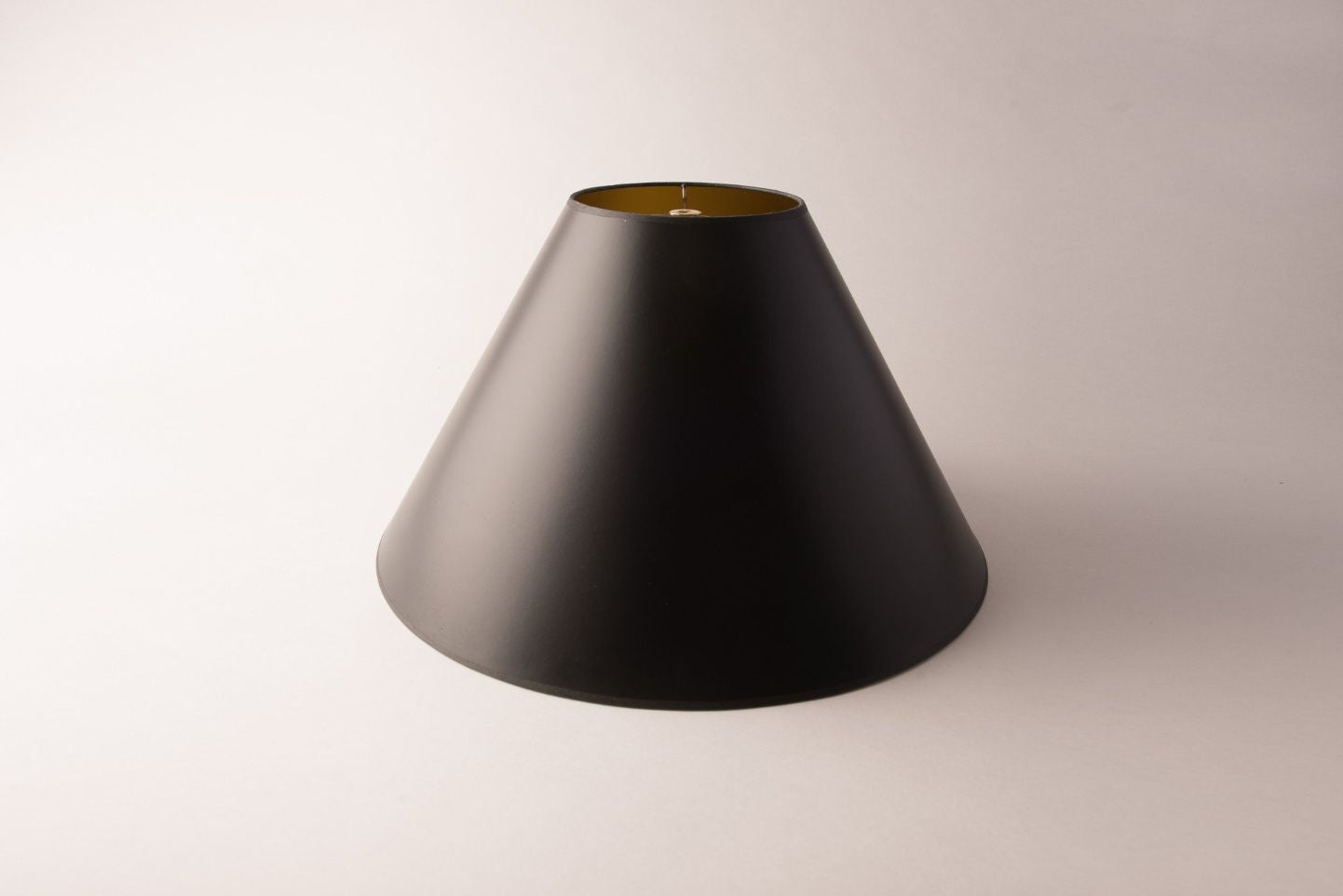 Coolie Black & Gold Opaque Paper Lampshade