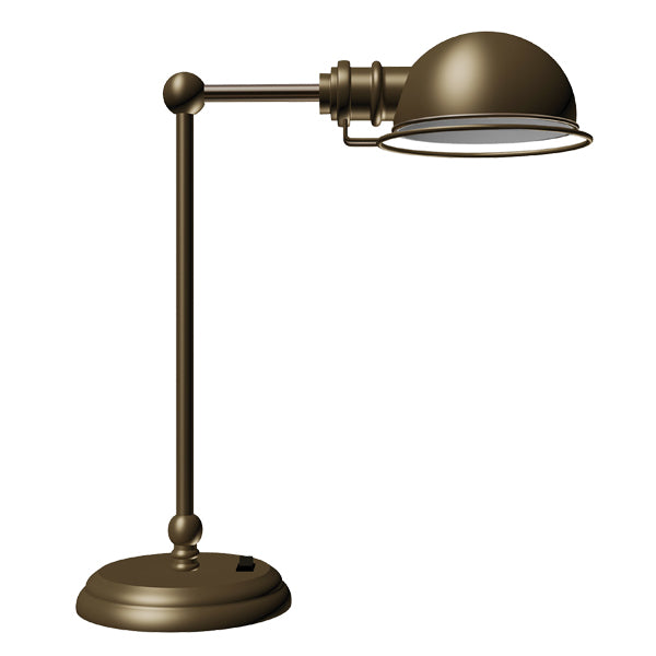 Painted Antique Brass Wall Lamp with Rocker Switch – 40W Medium Base