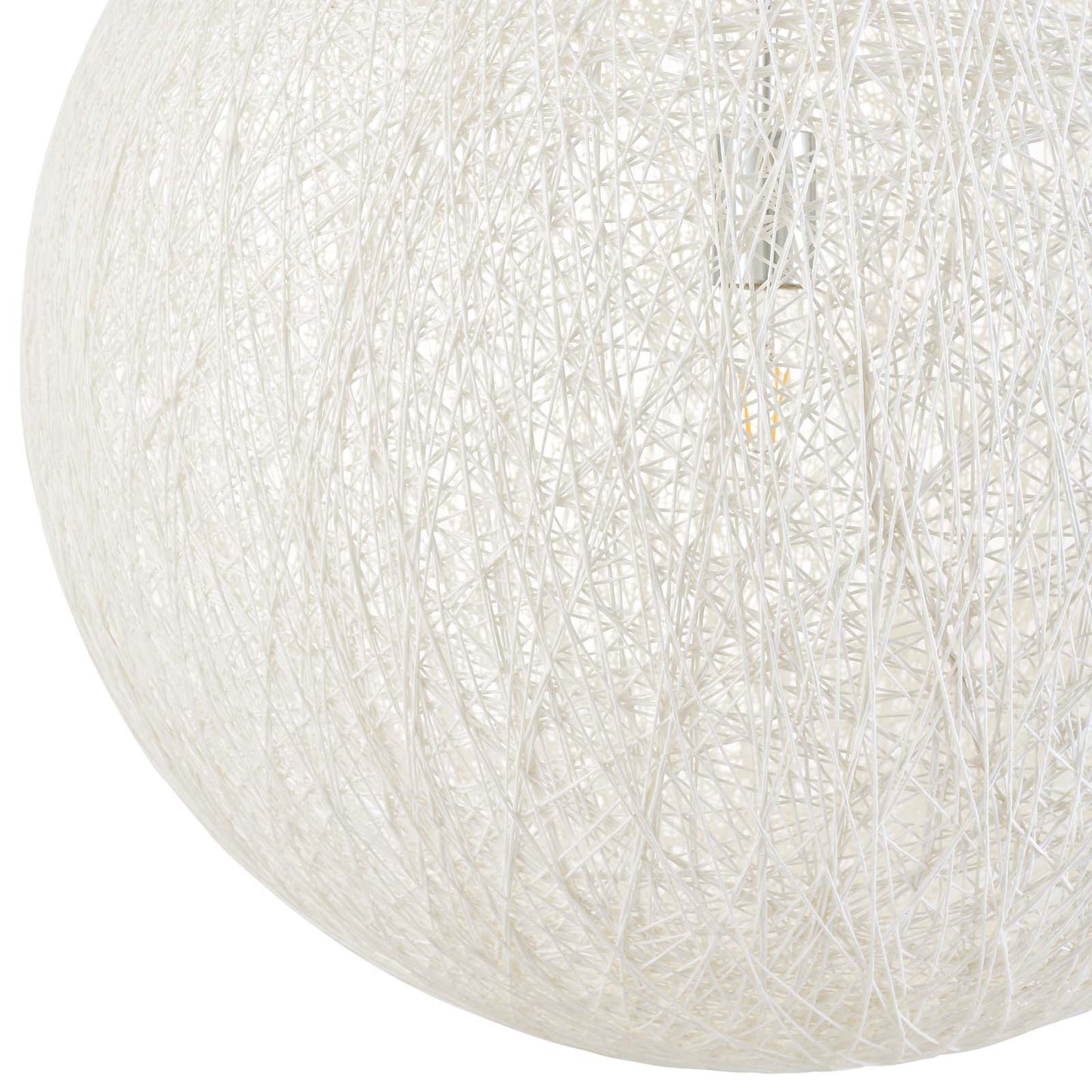Spool 24" Pendant Light Chandelier – Woven-Inspired Ceiling Fixture