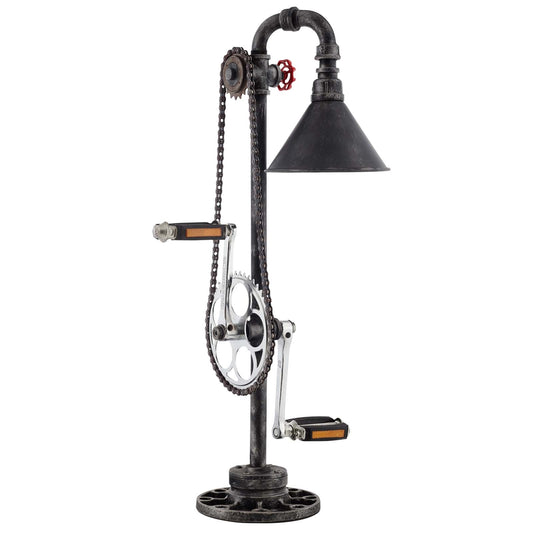 Pedal Steel Table Lamp – Industrial Retro Bicycle-Inspired Accent Lighting