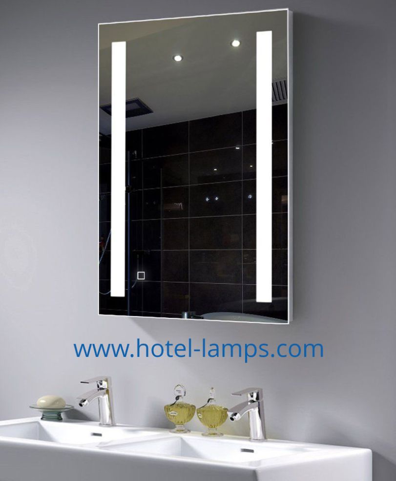 Rectangular LED Bathroom Mirror – Custom Sizes Available | HL009-2