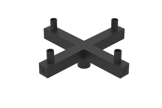 Cross Arms – Heavy-Duty Square Steel Mounting Arms for Outdoor LED Fixtures
