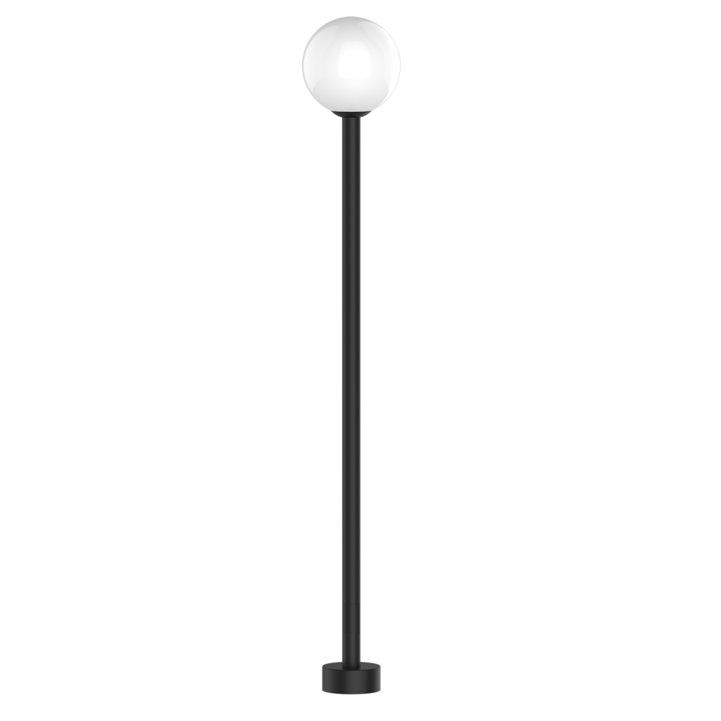CLP-3050 Traditional Globe Architectural LED Post Top Luminaire – 10”, 14”, 18”