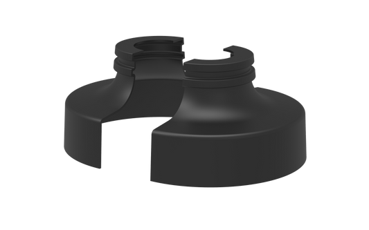 Decorative Base 03 (DB03) – Low-Profile Cast Aluminum Pole Base Cover for 4” & 5” Poles