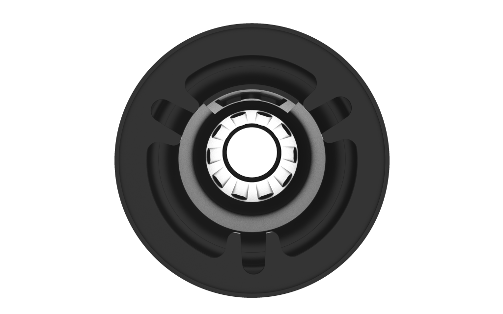 Decorative Base 04 (DB04) – One-Piece Cast Aluminum Pole Base for 4” O.D. Poles
