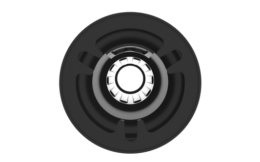 Decorative Base 04 (DB04) – One-Piece Cast Aluminum Pole Base for 4” O.D. Poles
