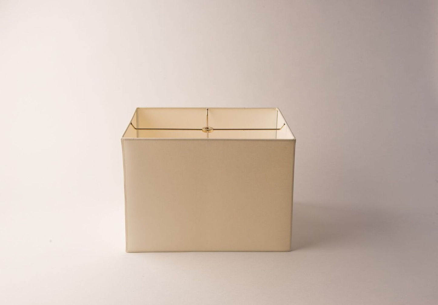 Rectangle Box Vellum Paper Lampshade – Contemporary Translucent Design