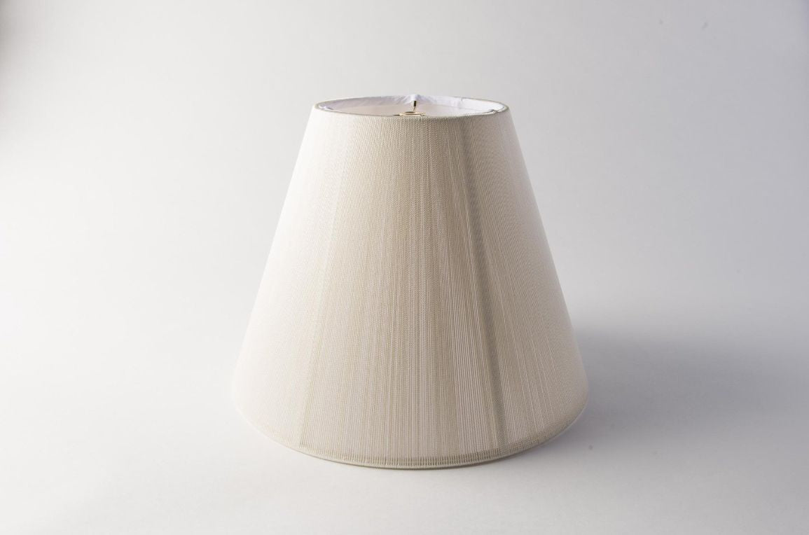 Empire Off-White Silk String Lampshade (Classic Empire Style)