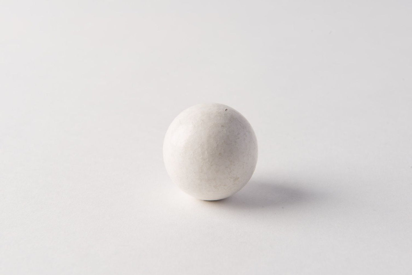 Wood Ball – White 1.5" Decorative Accent