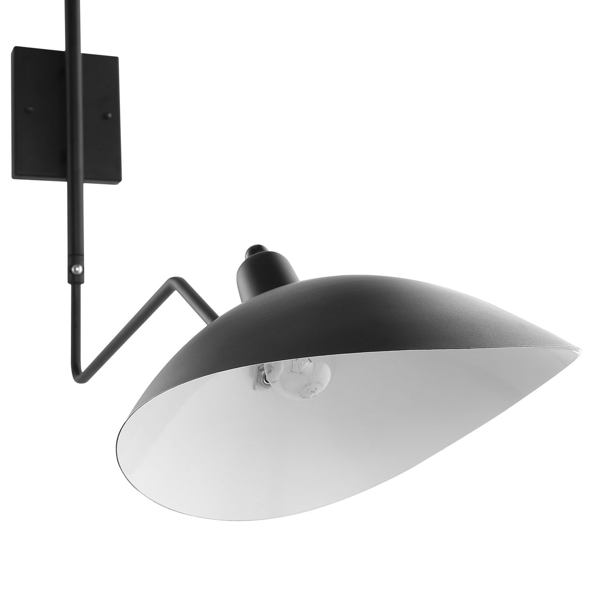 View Double Wall Lamp – Black Steel | Adjustable Avant-Garde Lighting