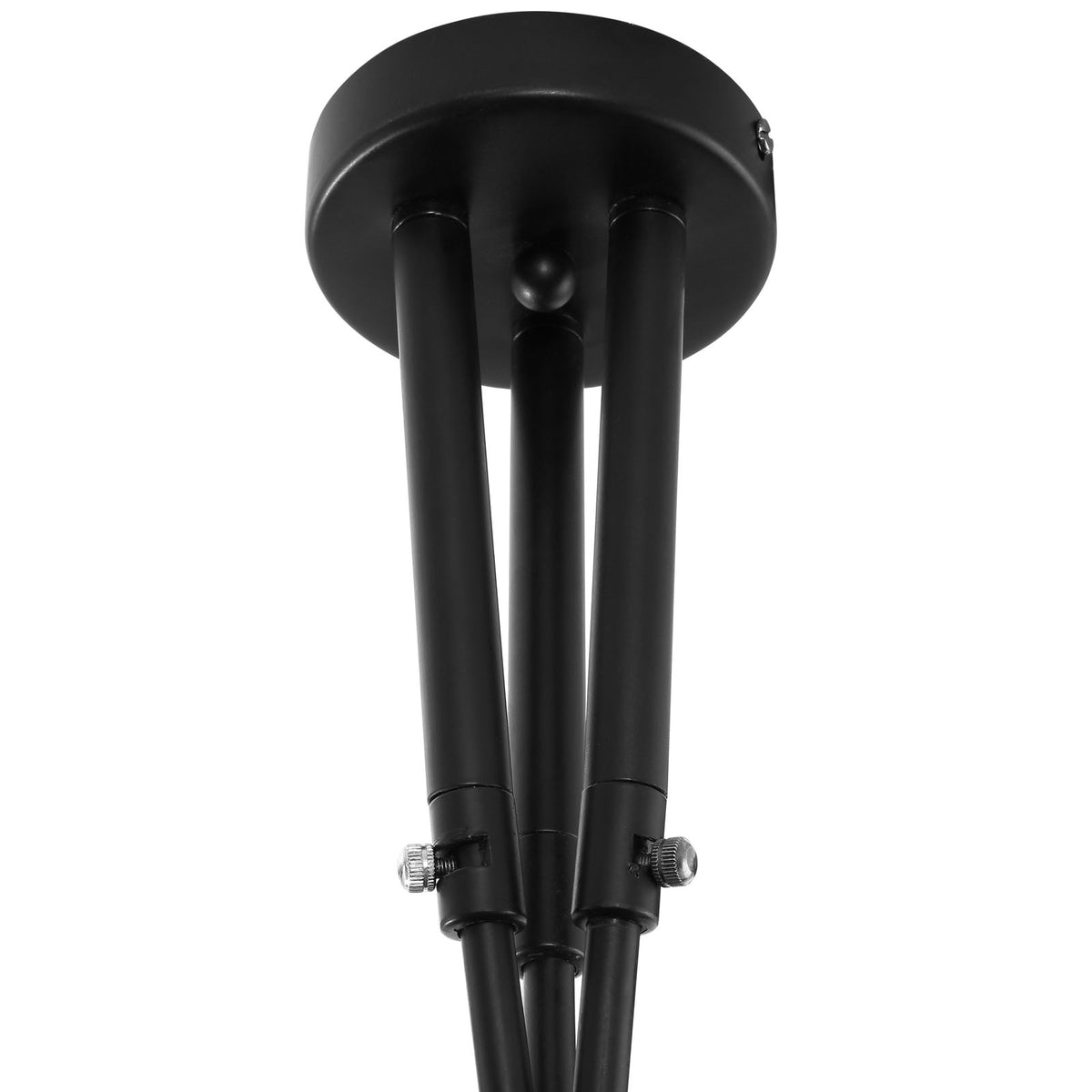 View Ceiling Fixture – Modern Black Steel | Adjustable Pendant Lighting