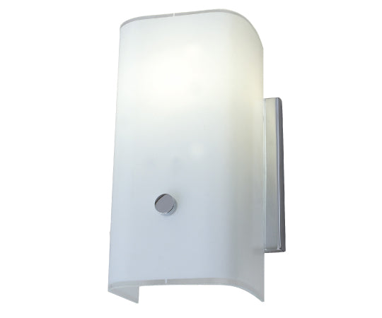HL-8005 Satin Nickel Wall Sconce with Opal Glass – Energy Star Rated