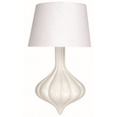 White Wall Lamp – Round Half Shade with Resin Body for Hotels