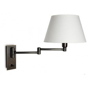 Swing Arm Wall Lamp – Hotel Style | Adjustable Wall-Mounted Lighting