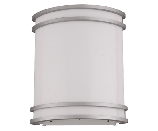 HL-8007 Silver Wall Sconce with Acrylic Diffuser – Energy Star LED Light