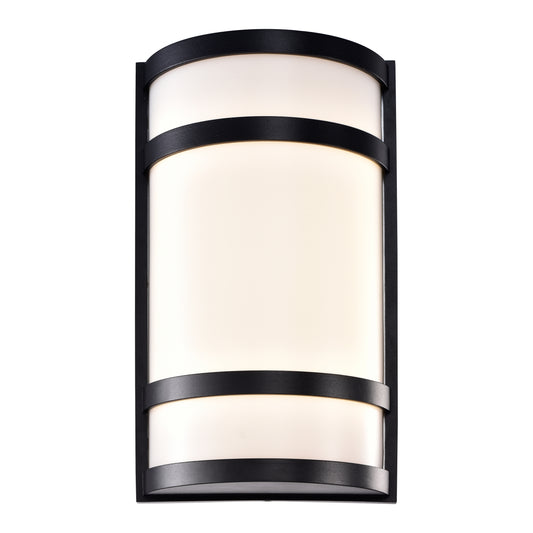 HL21904 Exterior LED Wall Light – Die-Cast Aluminum with Opal Acrylic Diffuser