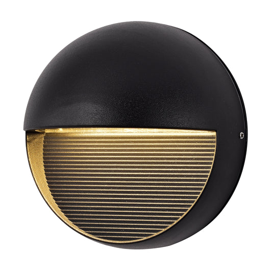 HL21908 Address LED Wall Light – Die-Cast Aluminum with Glass Shade