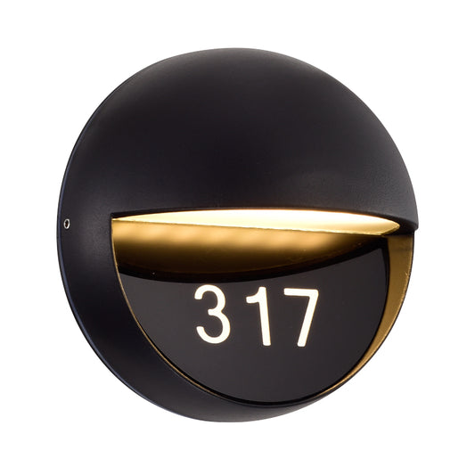 LEDSION Address LED Light – Custom Room Numbers, 3000K/4000K, ETL Listed, Wet Location
