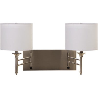 Double Nightstand Wall Lamp – Hampton Inn FYI Style | Wall-Mounted Bedside Lighting
