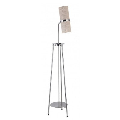 Tripod Floor Lamp – Marriott Courtyard Inn, Brushed Nickel Finish