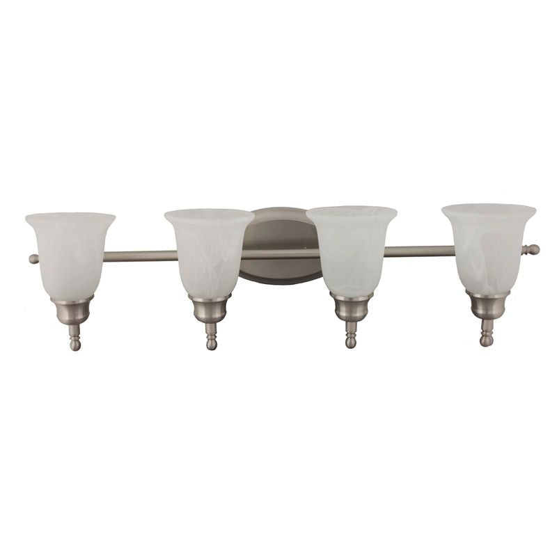 Dimmable LED Wall & Ceiling Fixture – UL/ETL Certified, GU24 LED, Satin Nickel or Oil Rubbed Bronze