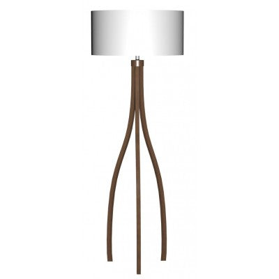 Floor Lamp – Home2 Suites Chelsea Scheme, Steel Base with Painted Wood Finish