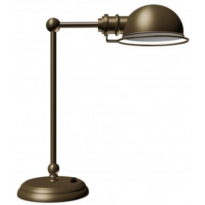 Marriott Fairfield Inn Desk Lamp – Antique Brass with Metal Shade