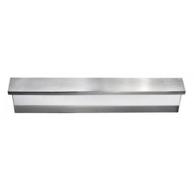 Hotel Bathroom Vanity Light – Marriott Fairfield Inn Style, Brushed Nickel, T5 Bi-Pin