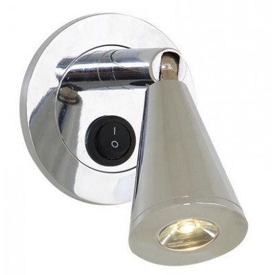 Adjustable Headboard LED Reading Light – Wall-Mounted Hotel Bedside Lamp