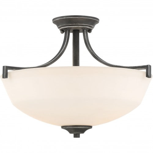 Chester 2-Light Semi-Flush Mount Ceiling Lamp