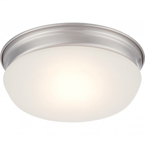 LED Flush Mount Ceiling Light with Frosted Glass