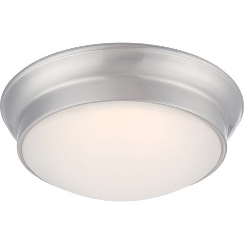 LED Flush Mount Ceiling Fixture with Frosted Glass – HLCLN60107